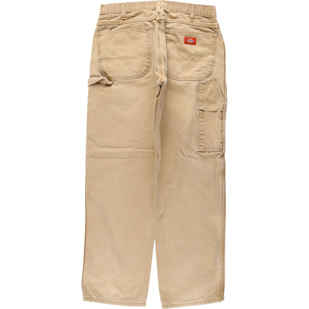 2000s- Dickies Regular Fit Duck Painter Pants, Men's W33 (approx.) cotton Beige type Vintage Second Hand