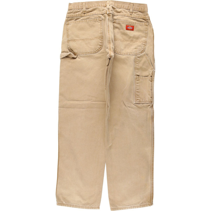 2000s- Dickies Regular Fit Duck Painter Pants, Men's W33 (approx.) cotton Beige type Vintage Second Hand