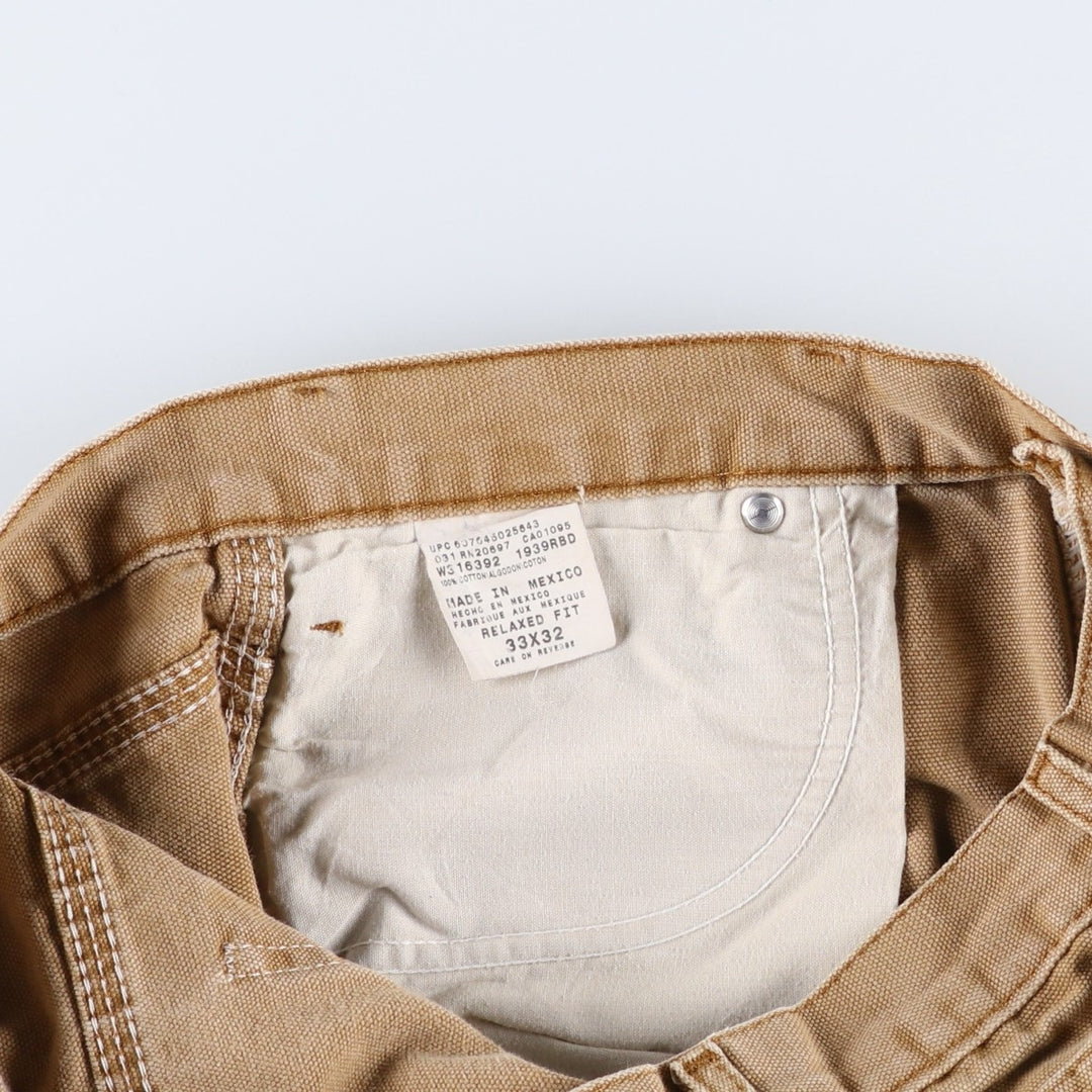 2000s- Dickies Regular Fit Duck Painter Pants, Men's W33 (approx.) cotton Beige type Vintage Second Hand