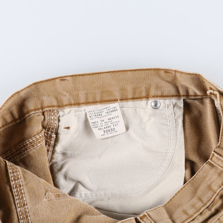 2000s- Dickies Regular Fit Duck Painter Pants, Men's W33 (approx.) cotton Beige type Vintage Second Hand
