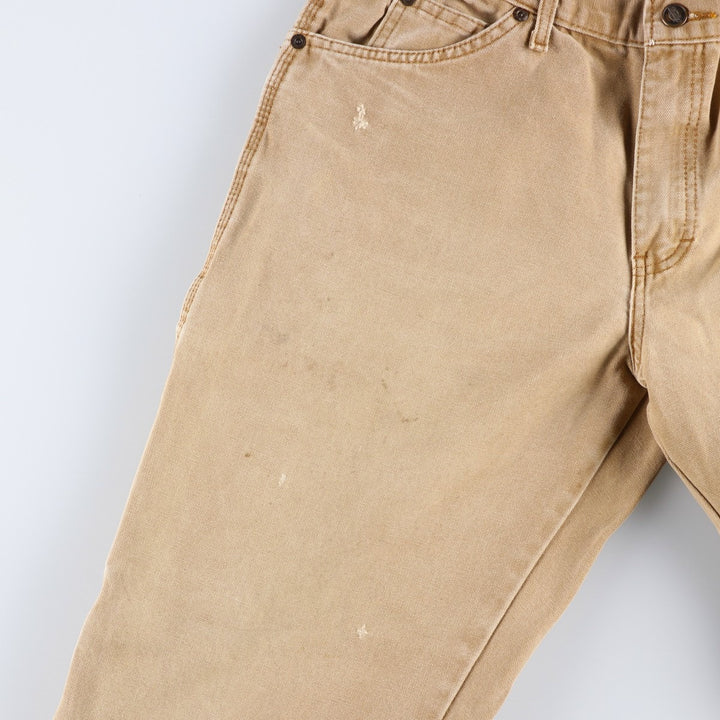 2000s- Dickies Regular Fit Duck Painter Pants, Men's W33 (approx.) cotton Beige type Vintage Second Hand