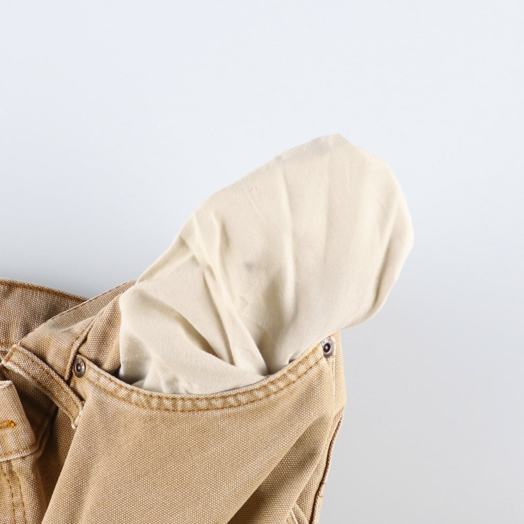 2000s- Dickies Regular Fit Duck Painter Pants, Men's W33 (approx.) cotton Beige type Vintage Second Hand
