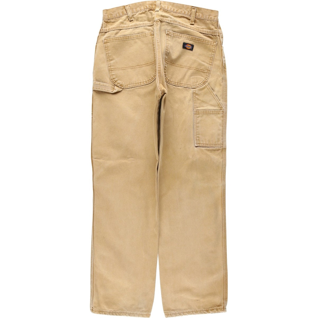 Dickies Duck Painter Pants Men's W33 equivalent cotton Beige type Vintage Second Hand