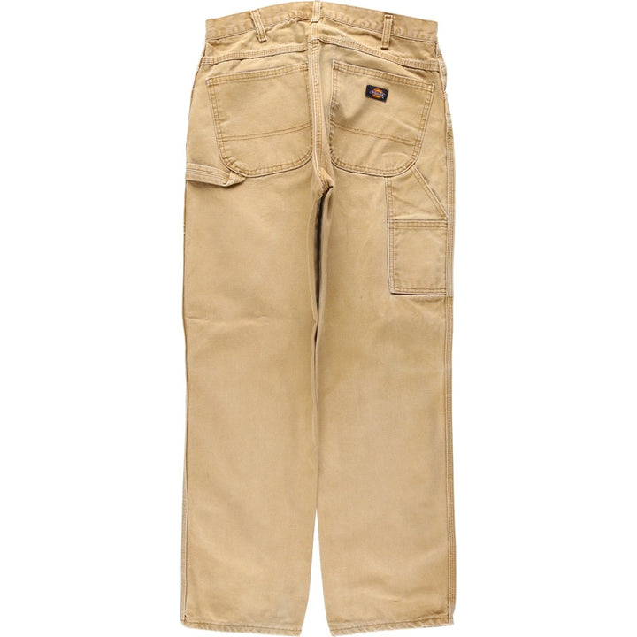 Dickies Duck Painter Pants Men's W33 equivalent cotton Beige type Vintage Second Hand