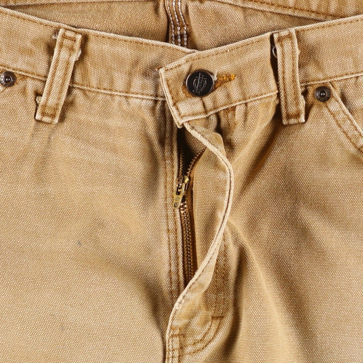 Dickies Duck Painter Pants Men's W33 equivalent cotton Beige type Vintage Second Hand