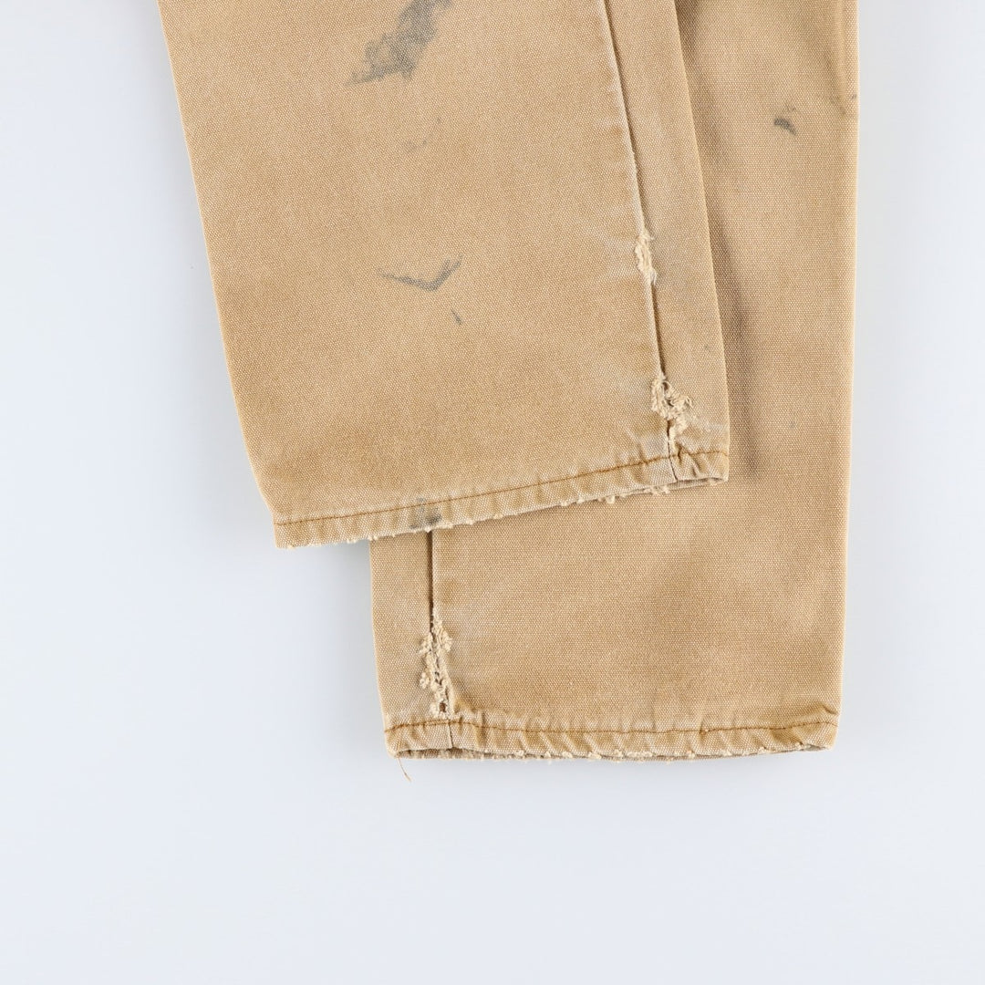 Dickies Duck Painter Pants Men's W33 equivalent cotton Beige type Vintage Second Hand