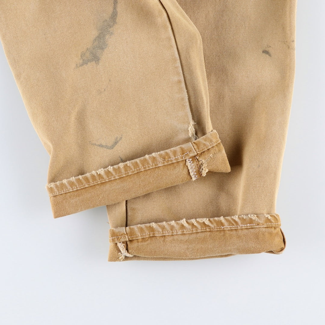 Dickies Duck Painter Pants Men's W33 equivalent cotton Beige type Vintage Second Hand