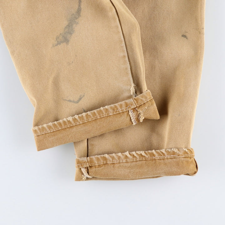 Dickies Duck Painter Pants Men's W33 equivalent cotton Beige type Vintage Second Hand