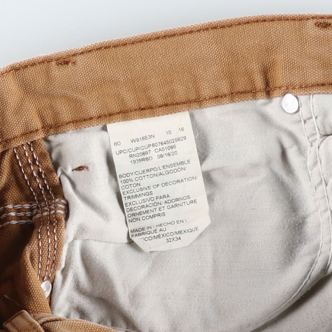 Dickies Duck Painter Pants Men's W32 equivalent cotton beige type brown Vintage Second Hand