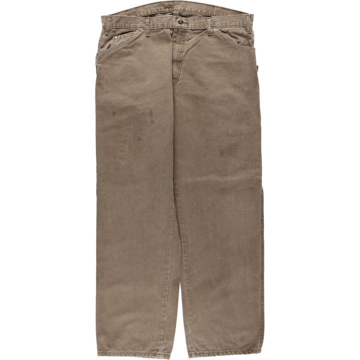 Dickies Duck Painter Pants Men's W39 cotton brown type Vintage Second Hand