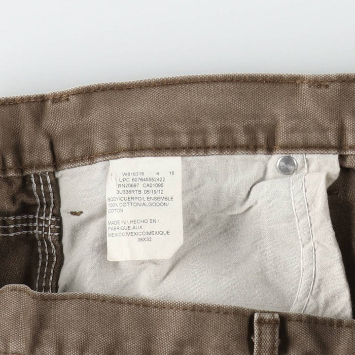 Dickies Duck Painter Pants Men's W39 cotton brown type Vintage Second Hand