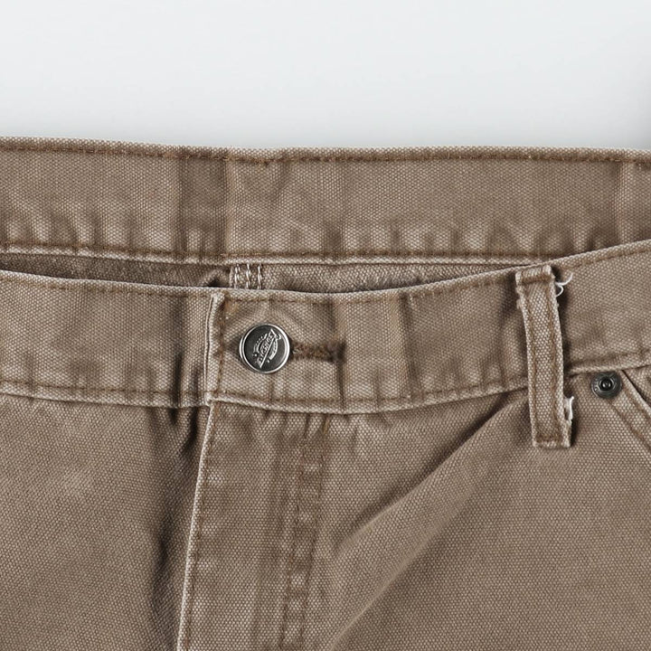Dickies Duck Painter Pants Men's W39 cotton brown type Vintage Second Hand