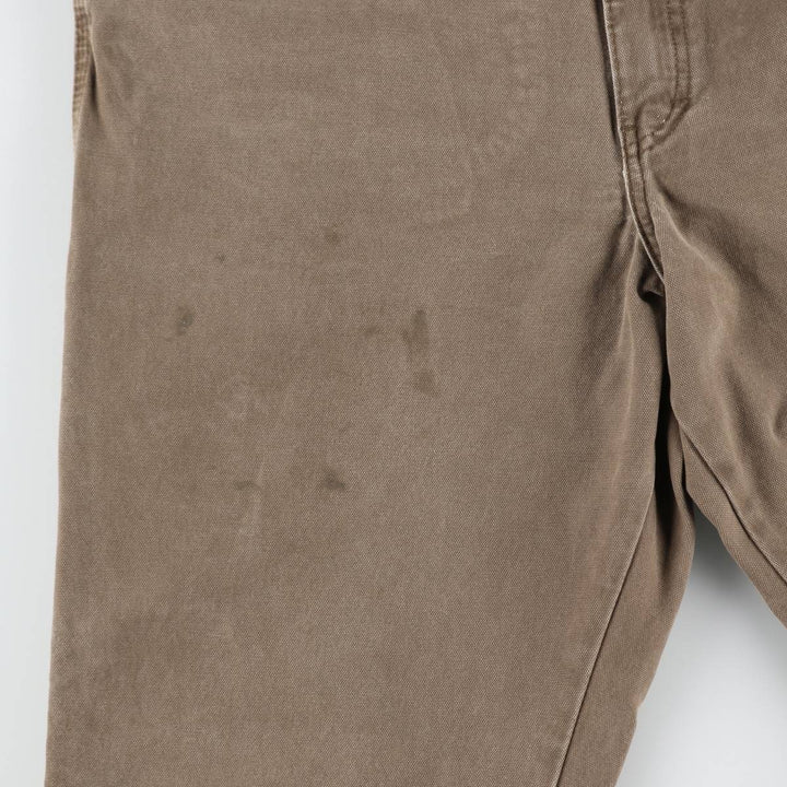 Dickies Duck Painter Pants Men's W39 cotton brown type Vintage Second Hand