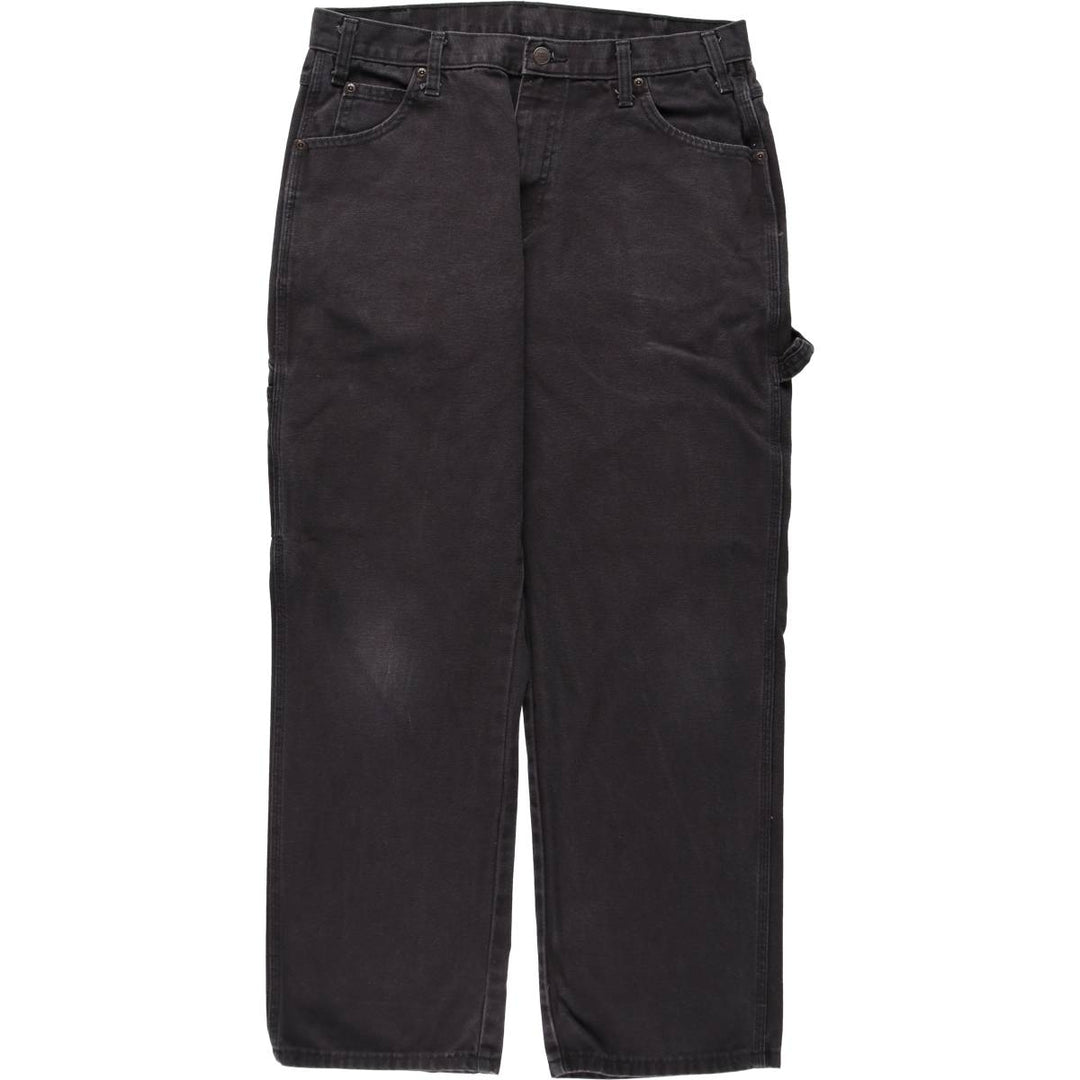 Dickies Duck Painter Pants Men's W34 equivalent cotton black type Vintage Second Hand