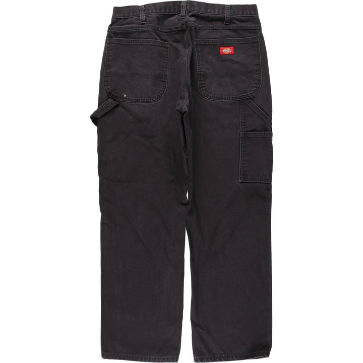 Dickies Duck Painter Pants Men's W34 equivalent cotton black type Vintage Second Hand
