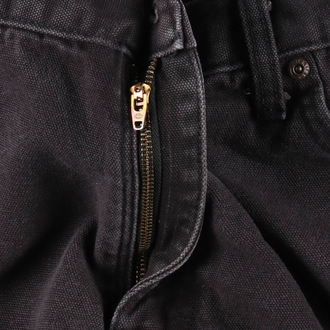 Dickies Duck Painter Pants Men's W34 equivalent cotton black type Vintage Second Hand