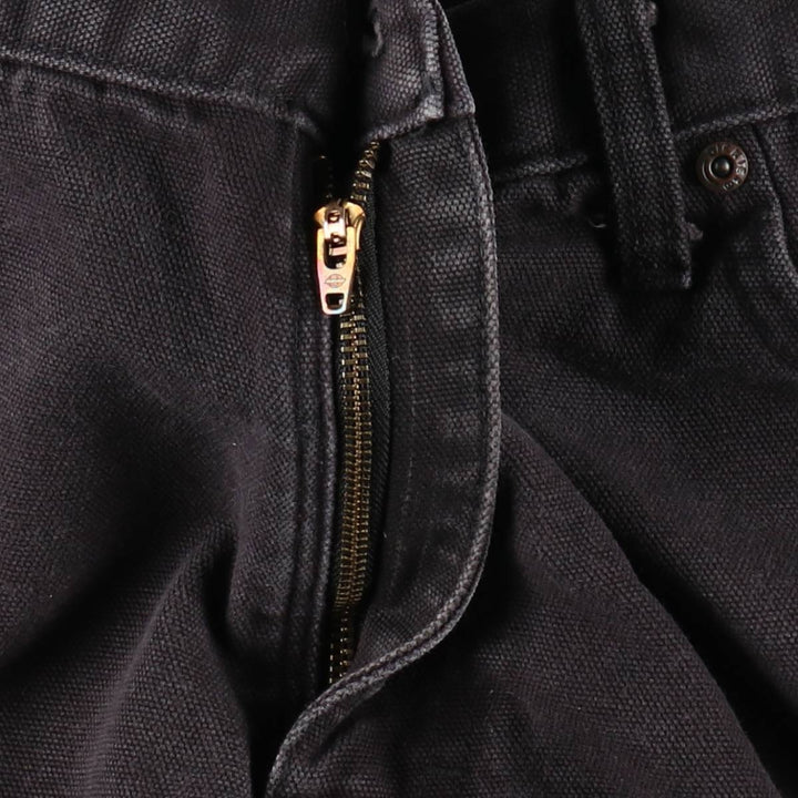 Dickies Duck Painter Pants Men's W34 equivalent cotton black type Vintage Second Hand