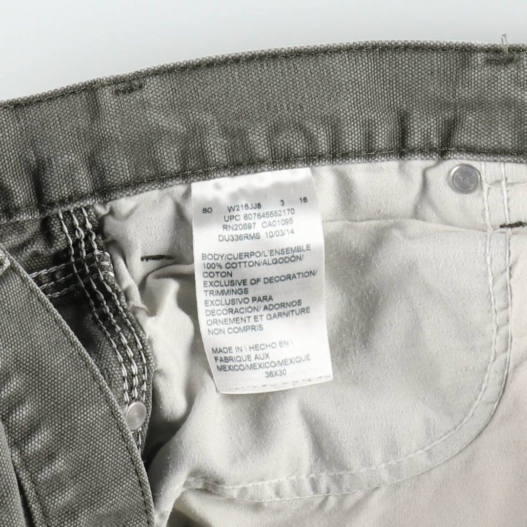 Dickies Duck Painter Pants Men's W37 cotton Khaki type Vintage Second Hand