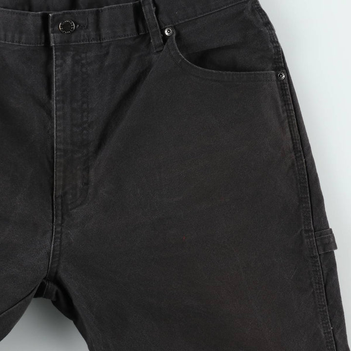 Dickies Duck Painter Pants Men's W37 cotton black type Vintage Second Hand
