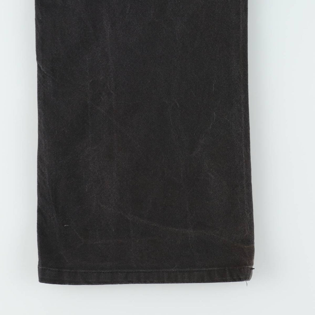 Dickies Duck Painter Pants Men's W37 cotton black type Vintage Second Hand