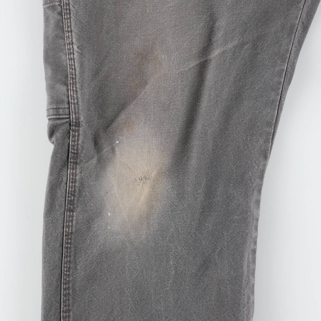 Dickies plain duck canvas painter pants, men's size W37 (approx.) cotton gray type Vintage Second Hand