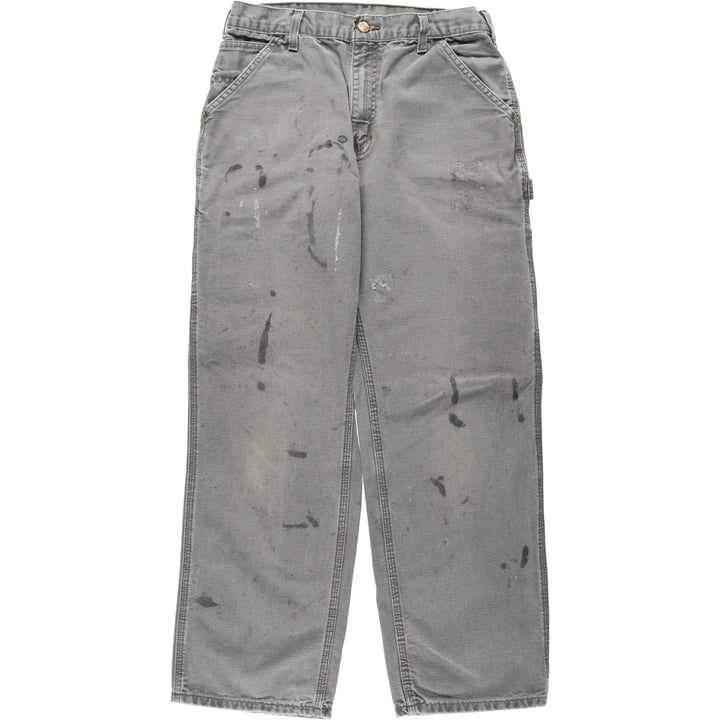 Carhartt Duck Painter Pants, Men's, W32 equivalent unclear gray type Vintage Second Hand