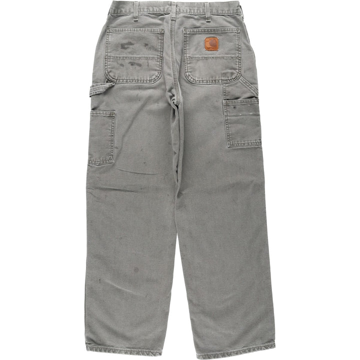 Carhartt Duck Painter Pants, Men's, W32 equivalent unclear gray type Vintage Second Hand