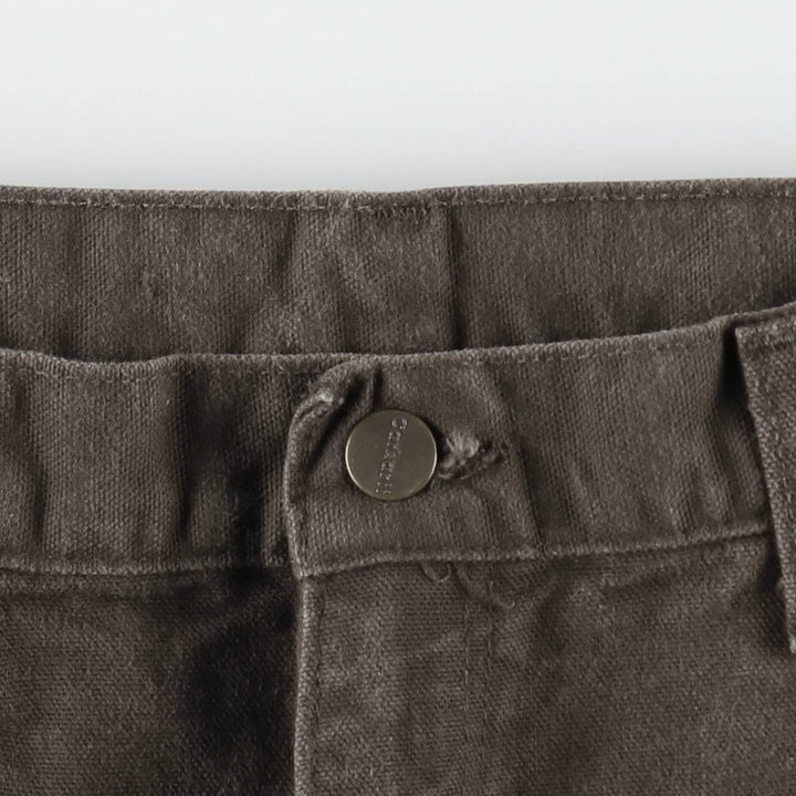 Carhartt Dungaree Fit Duck Painter Pants, Men's, W32 equivalent cotton brown type Vintage Second Hand