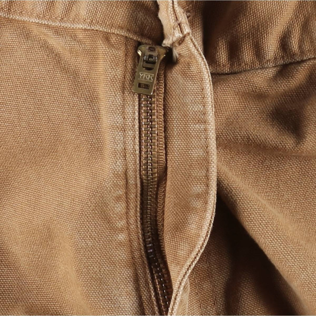 Carhartt Original Dungaree Fit Duck Painter Pants, Men's, Size 34 cotton beige type brown Vintage Second Hand