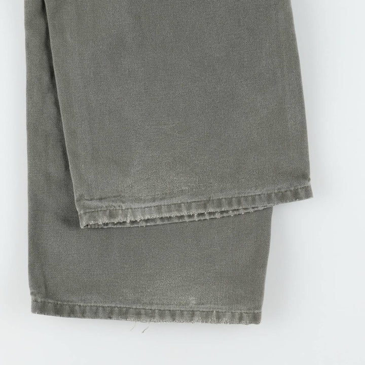 Carhartt Dungaree Fit Duck Painter Pants, Men's, W34 equivalent cotton Khaki type Vintage Second Hand