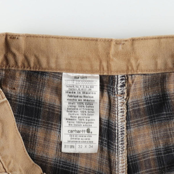 Carhartt Duck Painter Pants, Men's, W32 equivalent cotton Beige type Vintage Second Hand