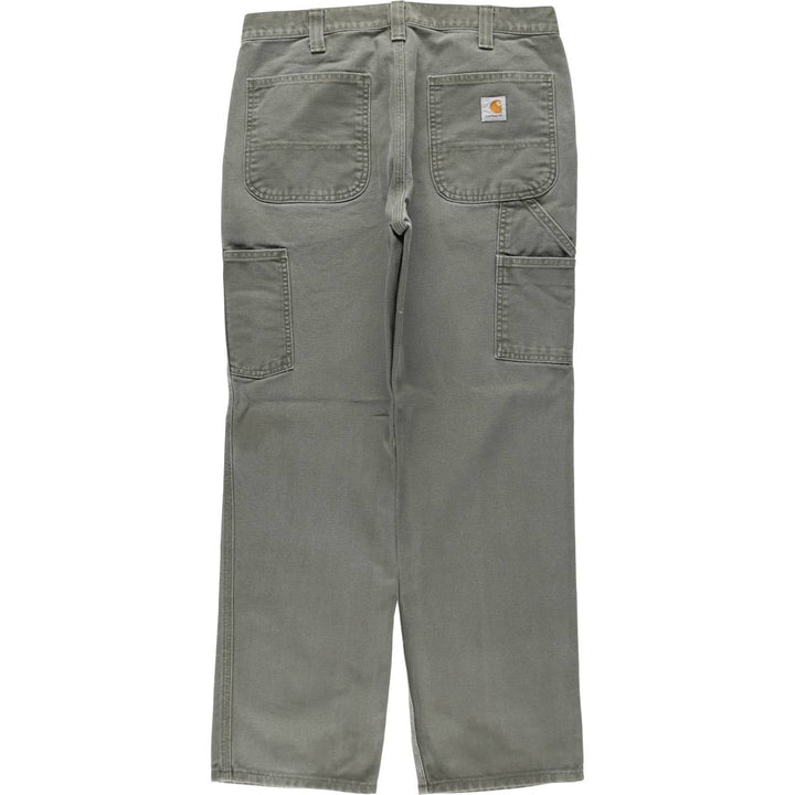 Carhartt Relaxed Fit Duck Painter Pants, Men's, Size 34 cotton Khaki type Vintage Second Hand