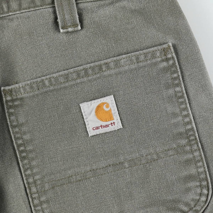 Carhartt Relaxed Fit Duck Painter Pants, Men's, Size 34 cotton Khaki type Vintage Second Hand