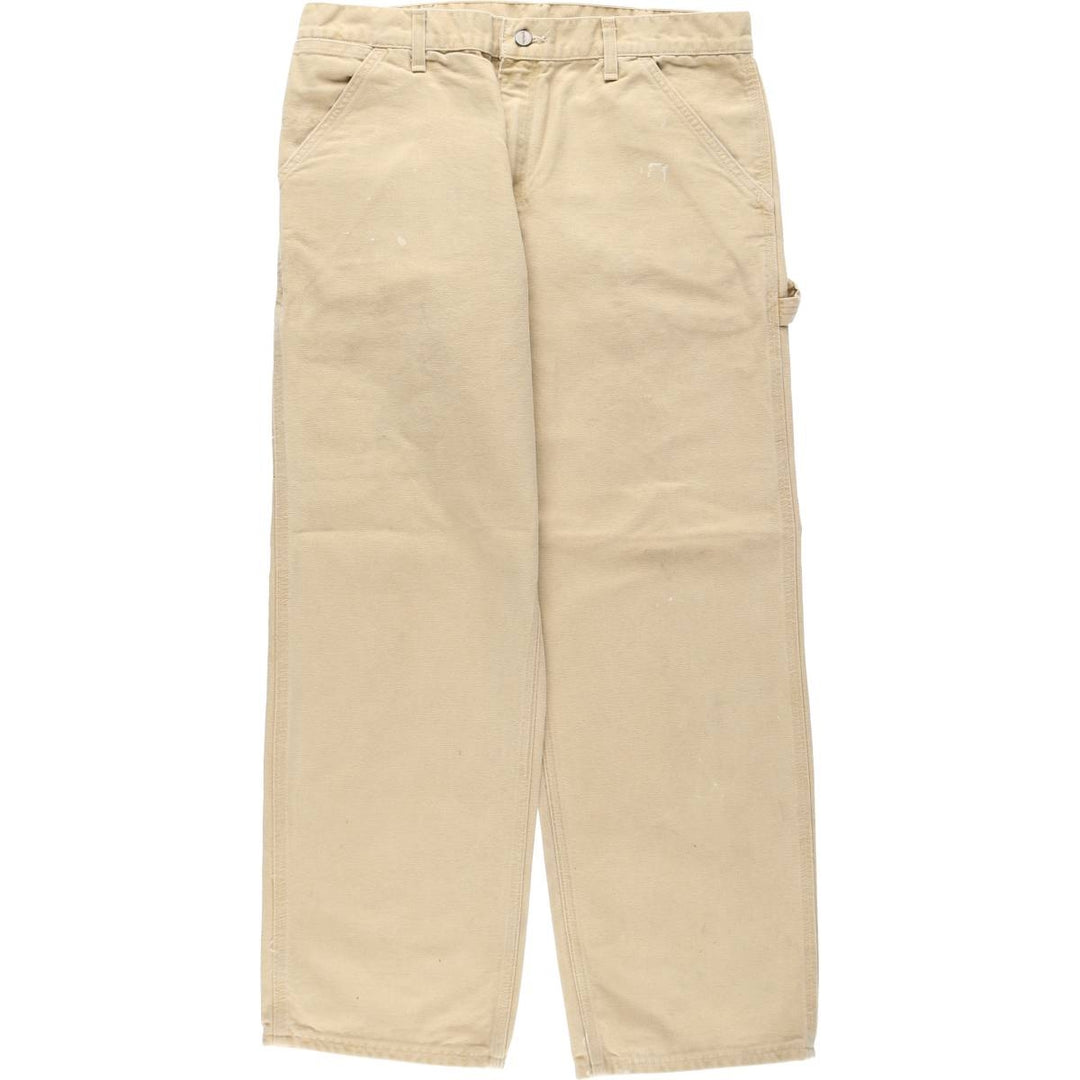 Carhartt Duck Painter Pants, Men's, W34 equivalent cotton Beige type Vintage Second Hand