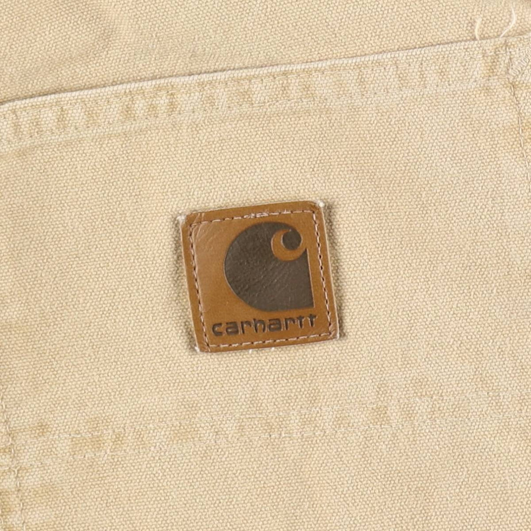 Carhartt Duck Painter Pants, Men's, W34 equivalent cotton Beige type Vintage Second Hand