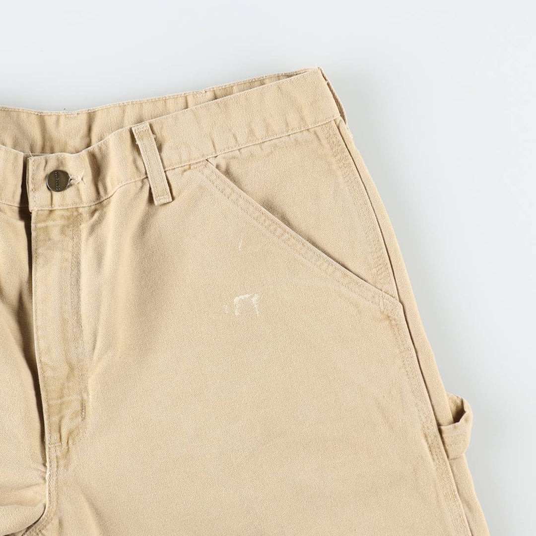 Carhartt Duck Painter Pants, Men's, W34 equivalent cotton Beige type Vintage Second Hand