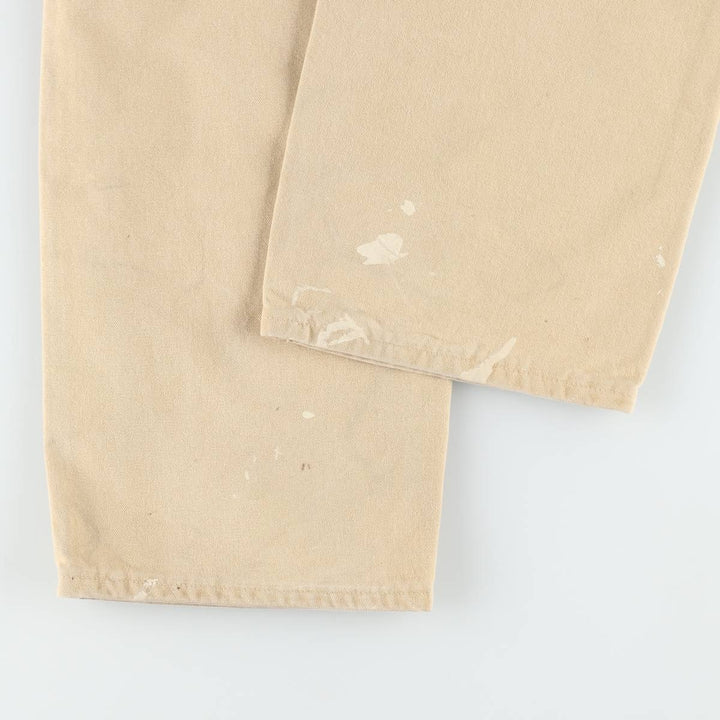 Carhartt Duck Painter Pants, Men's, W34 equivalent cotton Beige type Vintage Second Hand