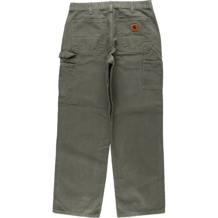 Carhartt Duck Painter Pants, Men's, W32 equivalent unclear Khaki type Vintage Second Hand