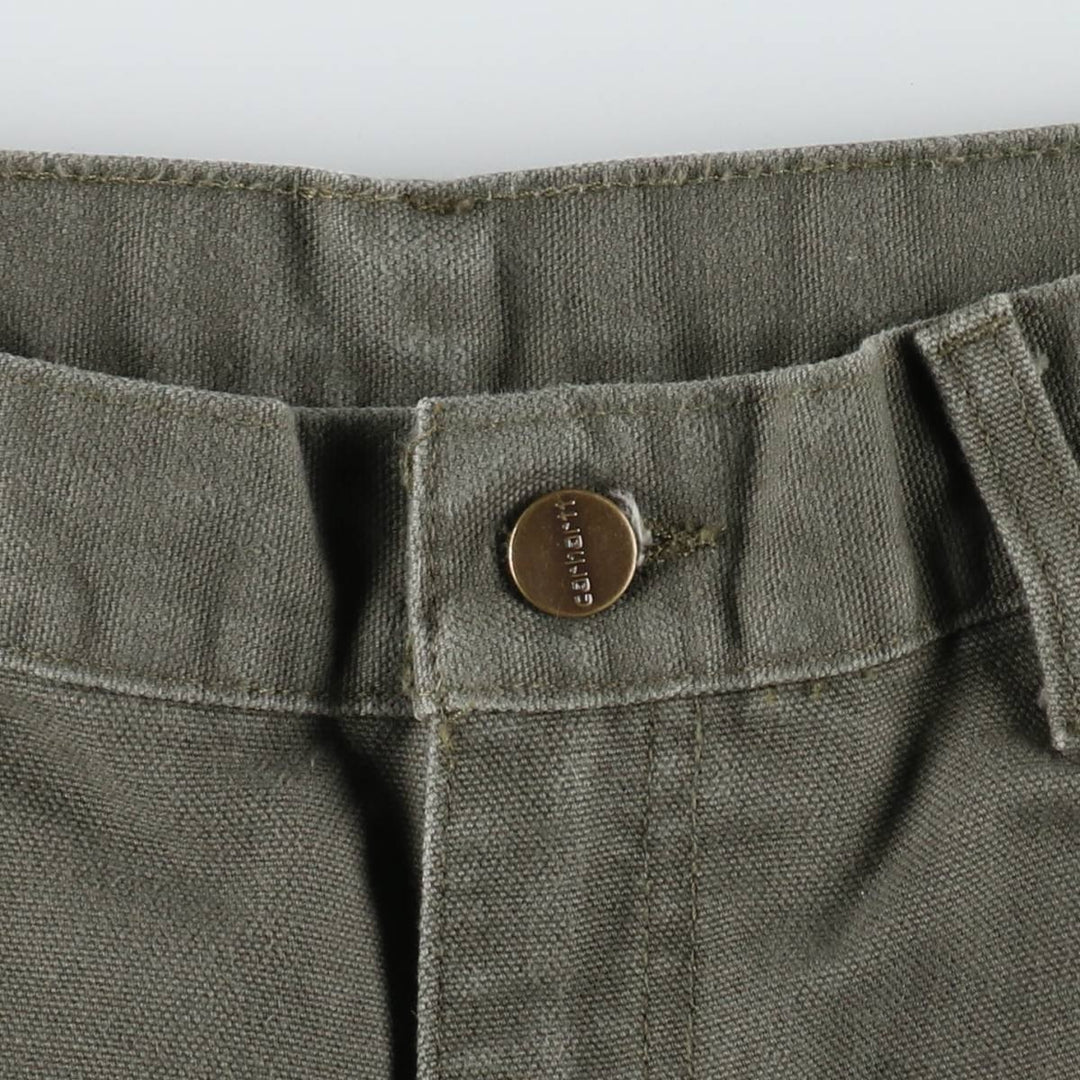 Carhartt Duck Painter Pants, Men's, W32 equivalent unclear Khaki type Vintage Second Hand