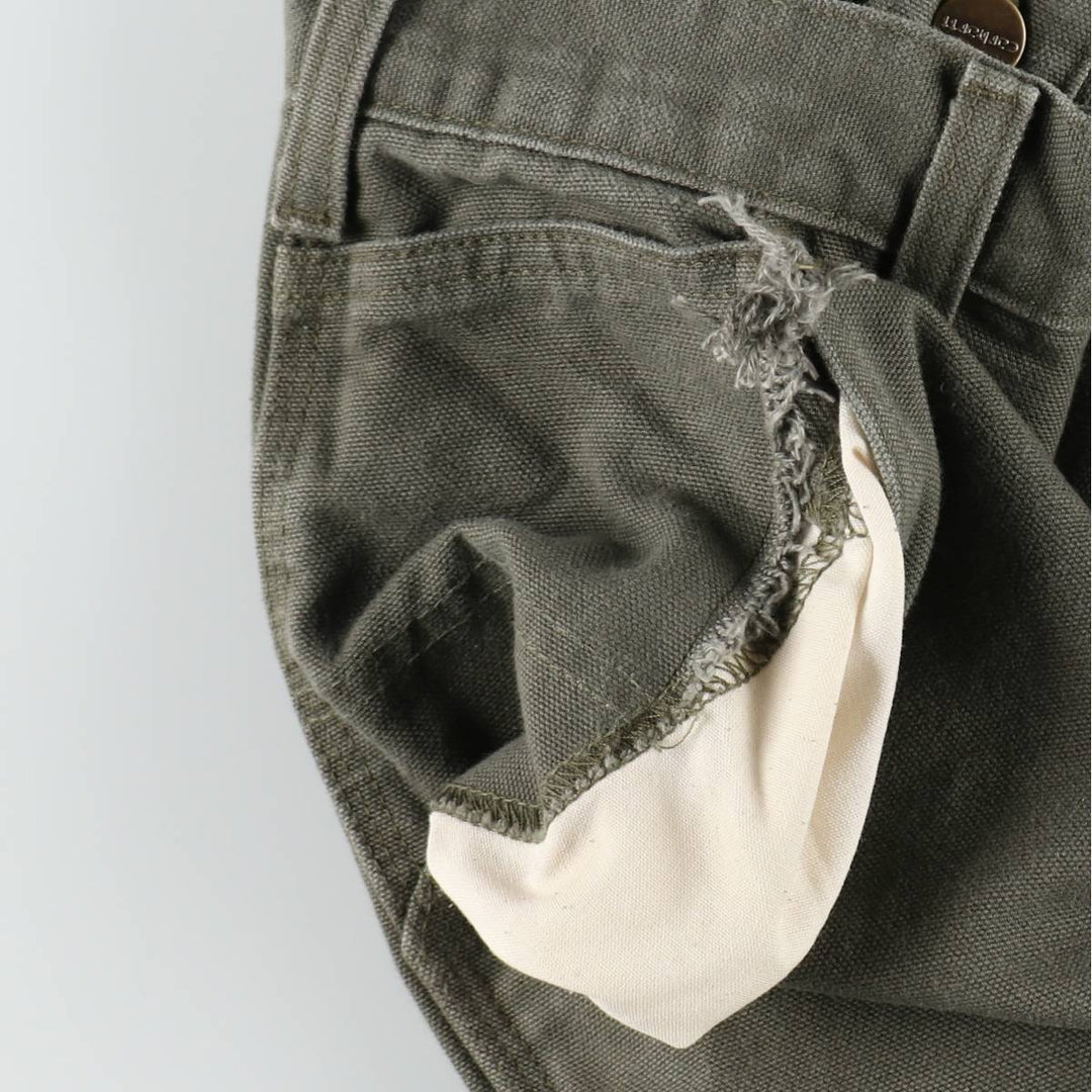 Carhartt Duck Painter Pants, Men's, W32 equivalent unclear Khaki type Vintage Second Hand