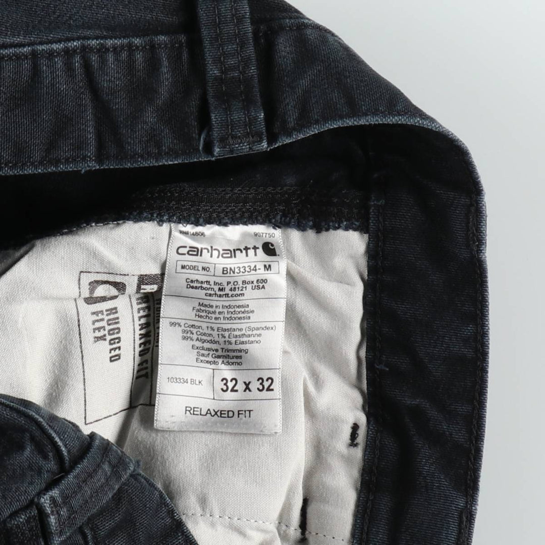 Carhartt Relaxed Fit Duck Painter Pants, Men's, Size W30 cotton black type Vintage Second Hand