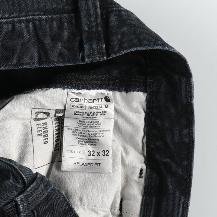 Carhartt Relaxed Fit Duck Painter Pants, Men's, Size W30 cotton black type Vintage Second Hand