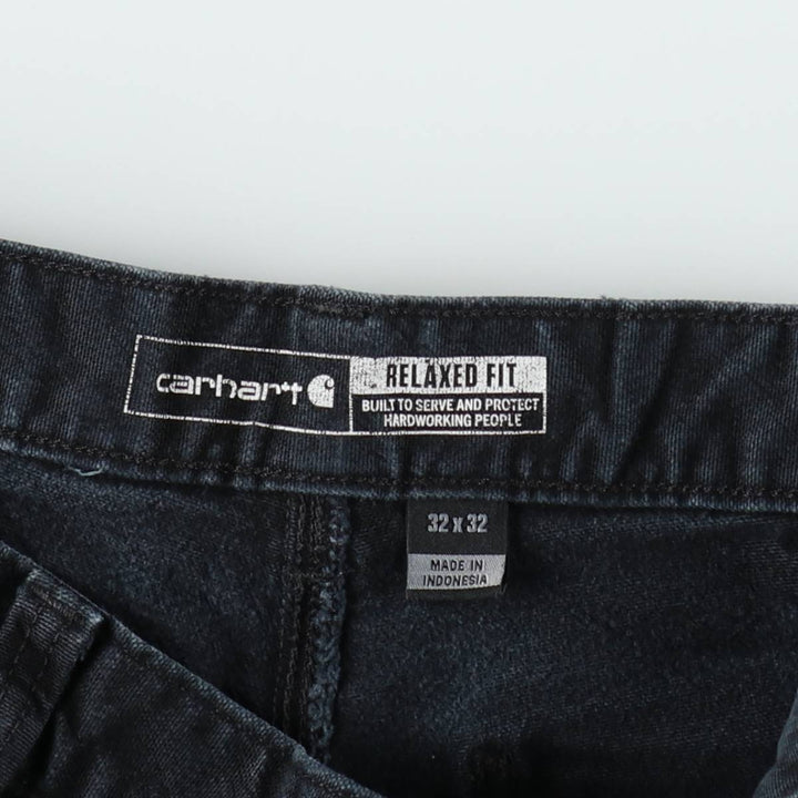Carhartt Relaxed Fit Duck Painter Pants, Men's, Size W30 cotton black type Vintage Second Hand