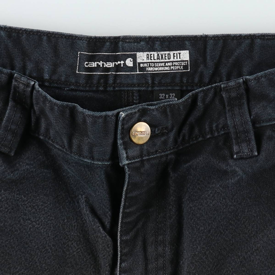 Carhartt Relaxed Fit Duck Painter Pants, Men's, Size W30 cotton black type Vintage Second Hand