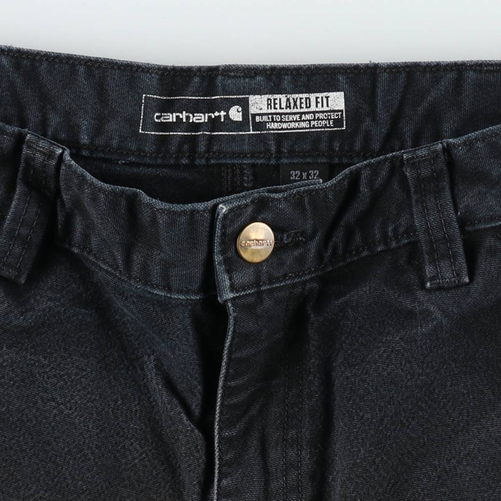 Carhartt Relaxed Fit Duck Painter Pants, Men's, Size W30 cotton black type Vintage Second Hand