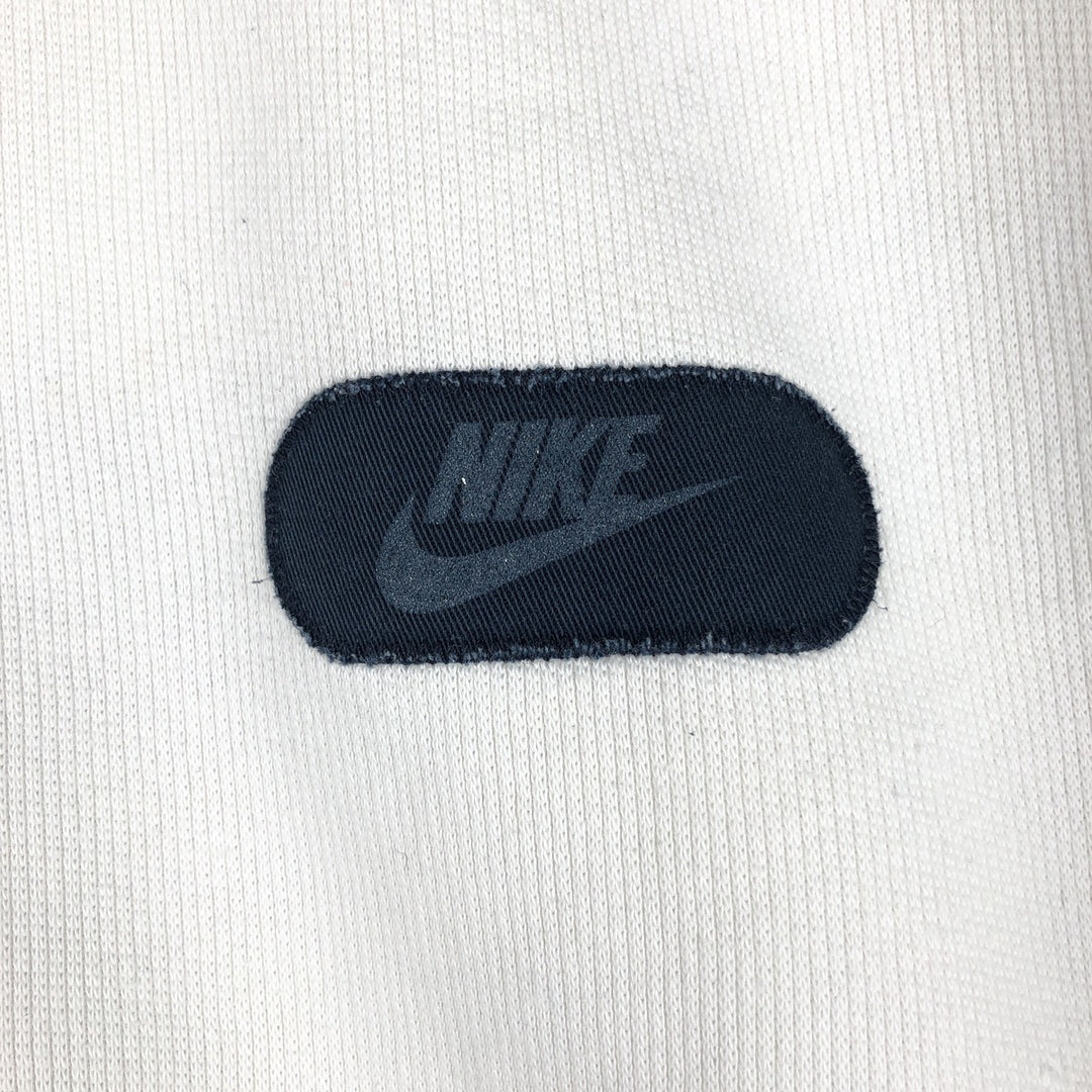 2000'S Nike full-zip sweatshirt, men's size L unclear white type Vintage Second Hand