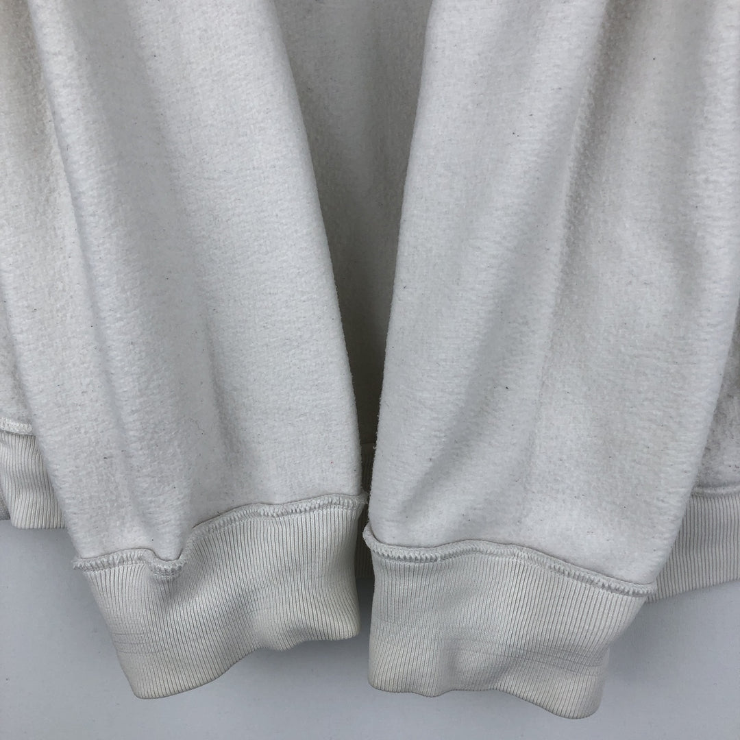 2000'S Nike full-zip sweatshirt, men's size L unclear white type Vintage Second Hand