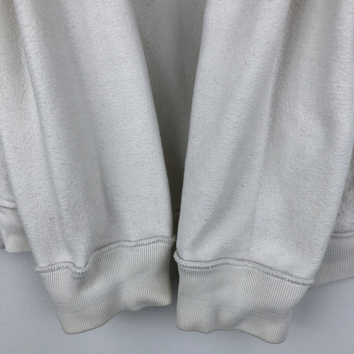 2000'S Nike full-zip sweatshirt, men's size L unclear white type Vintage Second Hand