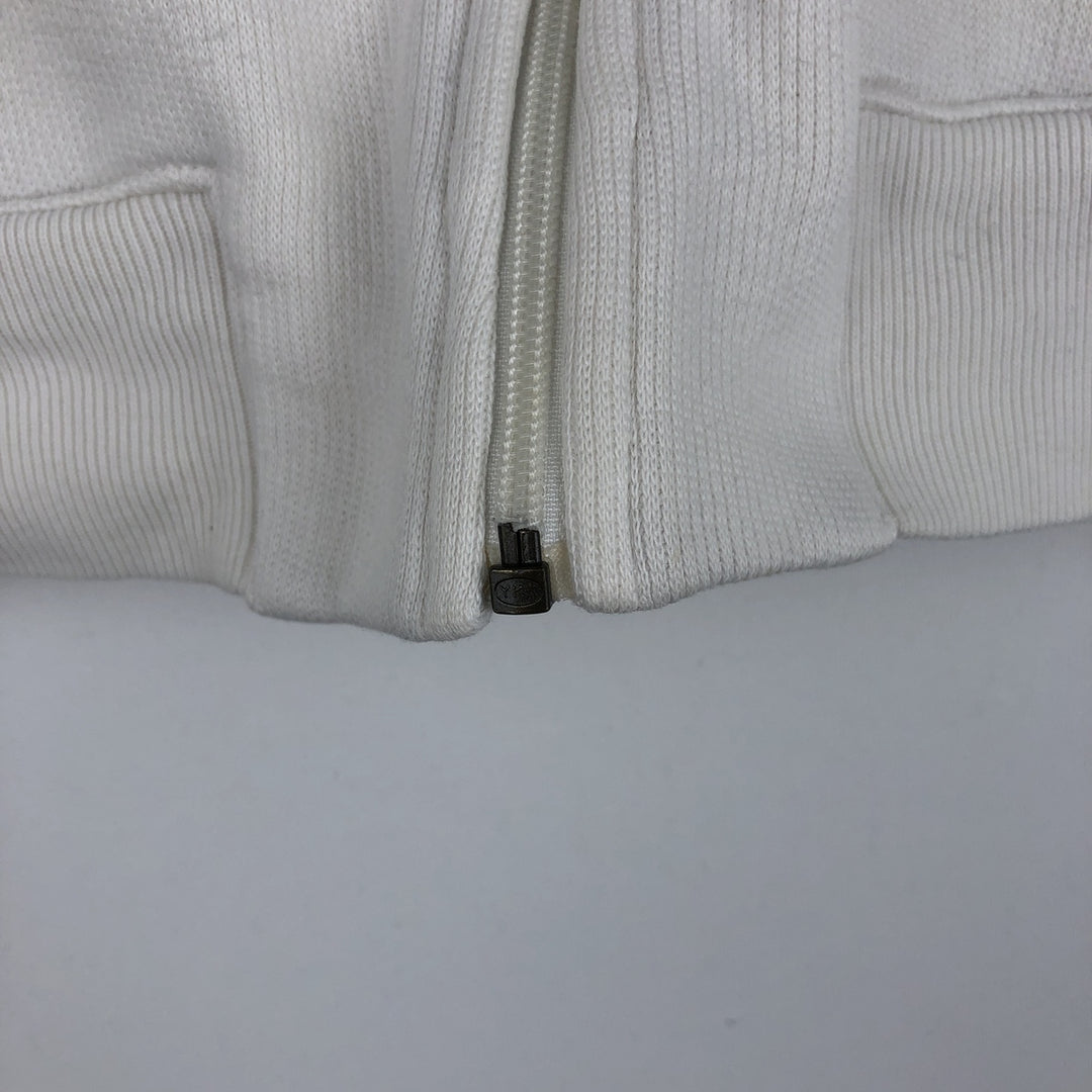 2000'S Nike full-zip sweatshirt, men's size L unclear white type Vintage Second Hand