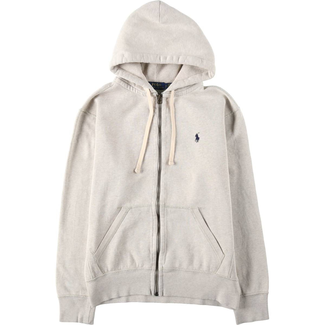 Ralph Lauren POLO RALPH LAUREN Sweat Full Zip Hoodie Men's S cotton gray type Vintage Second Hand
